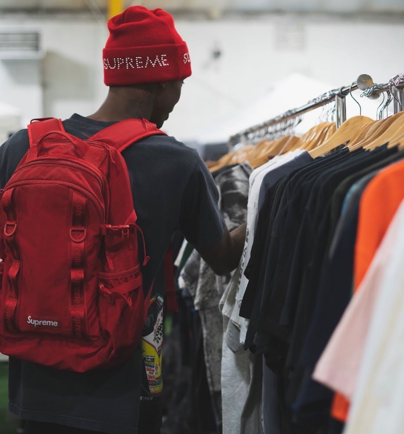 Supreme Backpack (FW20) Dark Red for Women